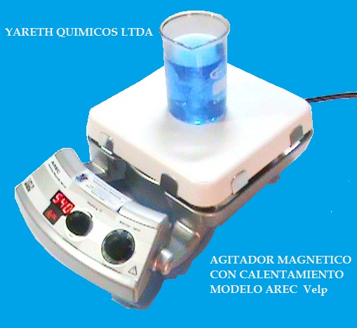 Agitador magnetico con calentamiento AREC VELP
